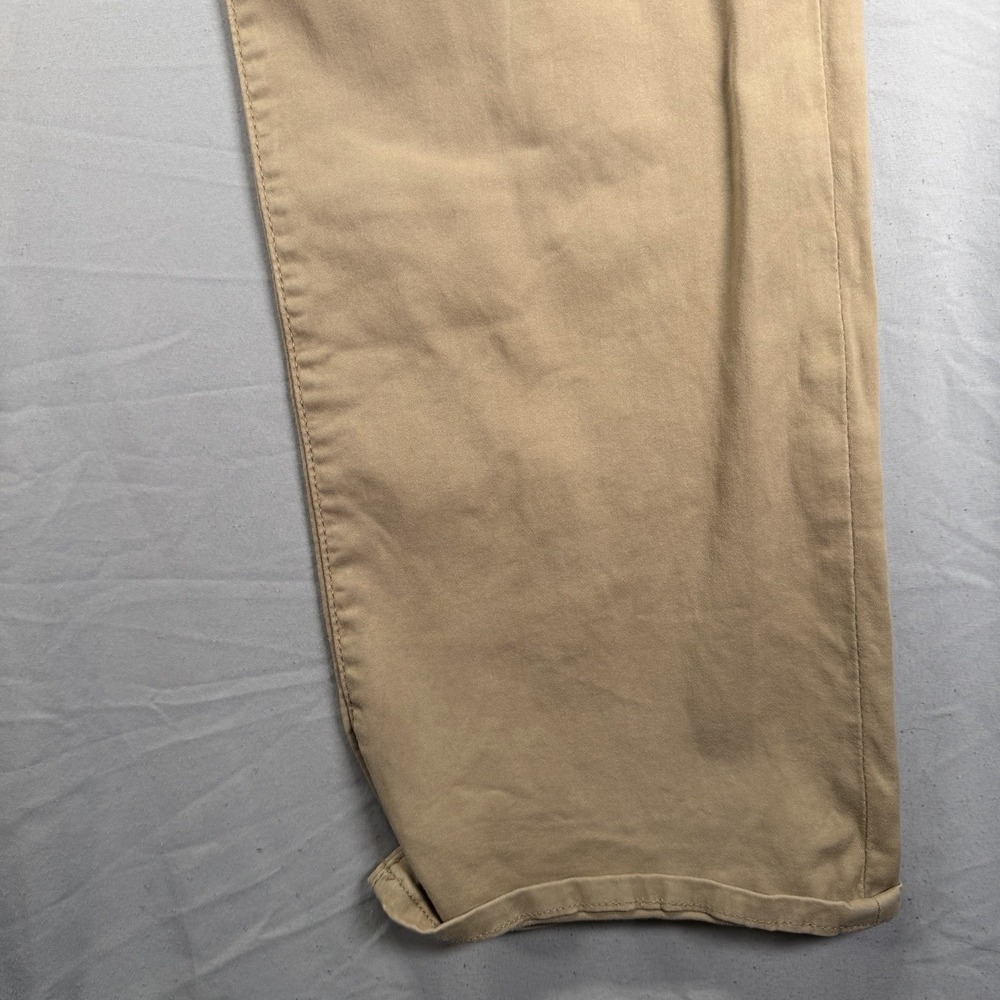 Lucky Brand Chino Pants Mens 32x32 Brown 363 Straight Leg Twill 5 Pocket - Picture 6 of 11